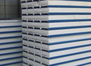 ای پی ایس وال اور چھت سینڈویچ پینل برائے فروخت ، پولی اسٹیرن موصلیت جامع سینڈویچ پینل